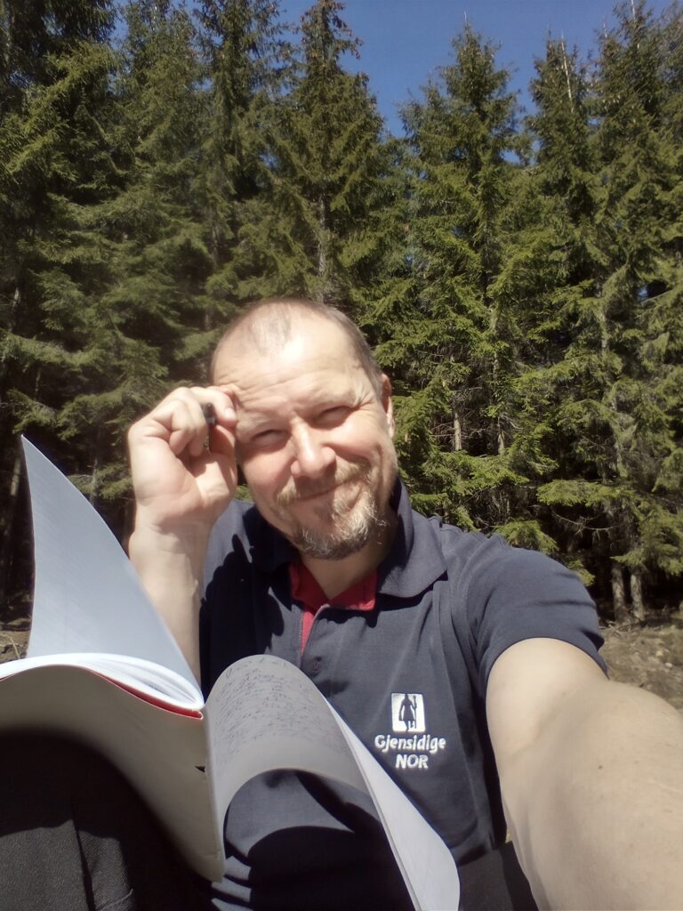 Portrait of author Petr Blinka
