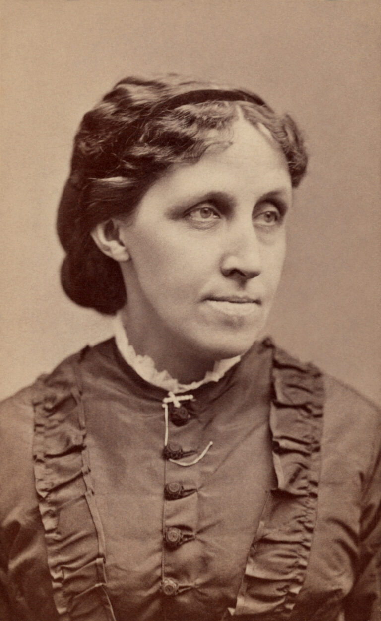 Americká spisovateľka Louisa May Alcott okolo roku 1870
