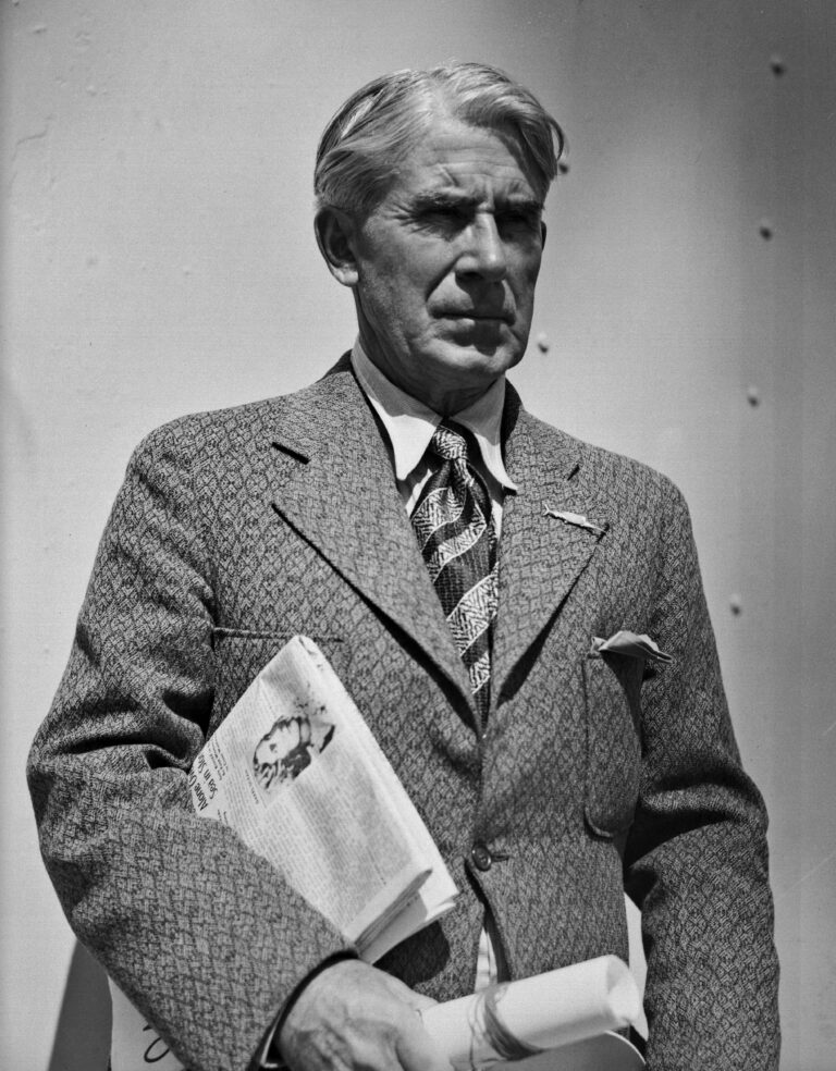 Portrait of author Zane Grey